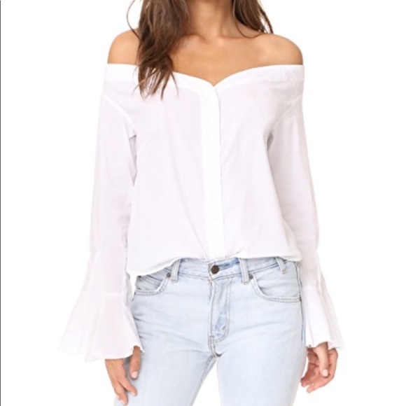 NWT Free People March to the Beat Off Shoulder